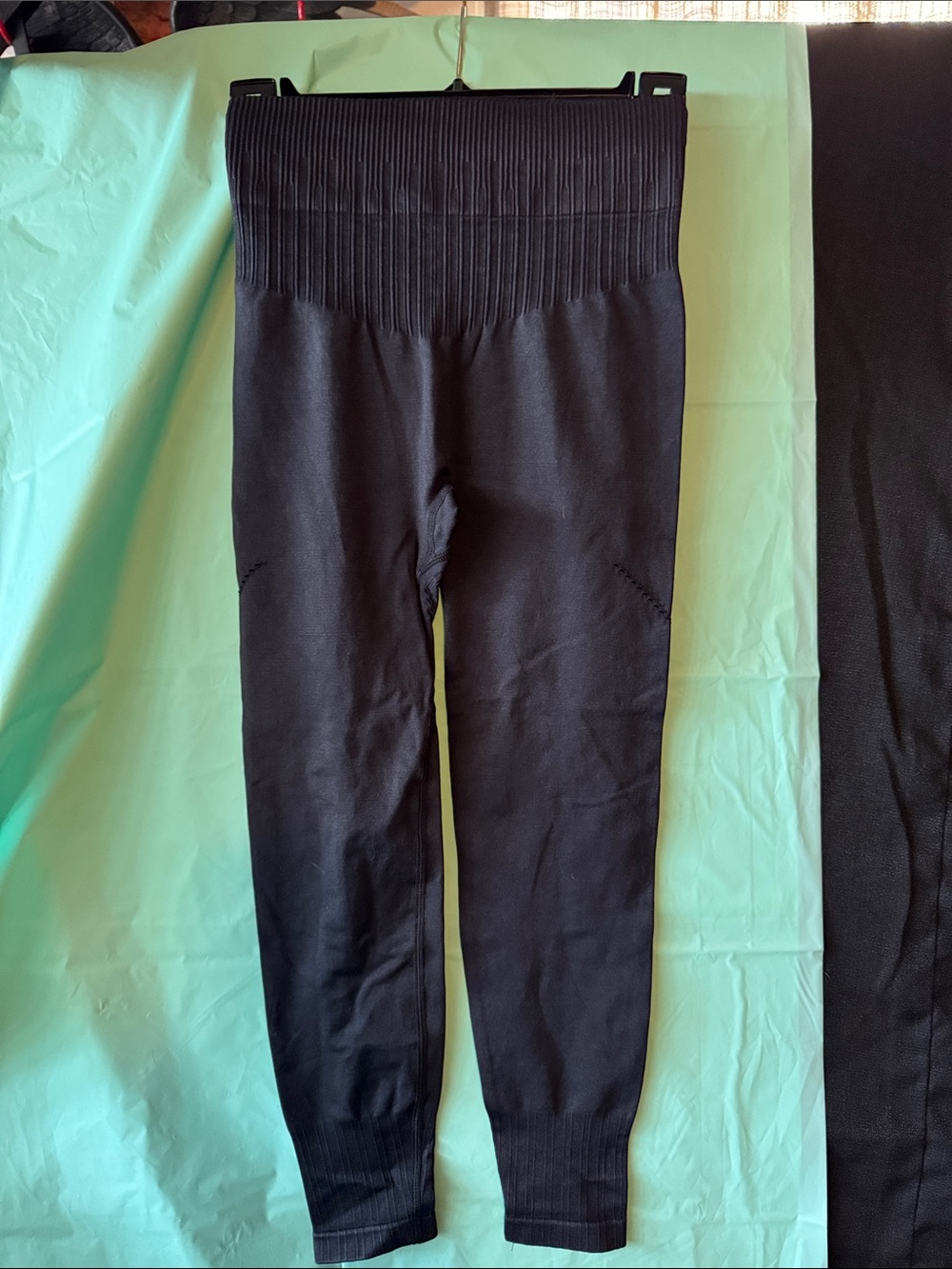 Black High-Waist Seamless Leggings